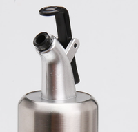 Distributeur d'huile d'olive en acier inoxydable en gros, verseur étanche bouteille de distribution d'huile sauce soja vinaigre et vin de cuisine