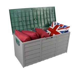 Hộp Lưu Trữ Vườn Ngoài Trời Nhựa Tiện Ích Ngực Đệm Shed Hộp 290L - Product Image 5