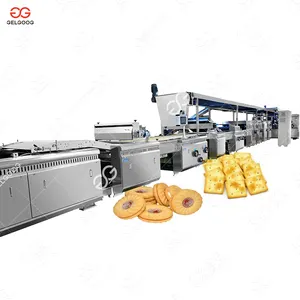 100Kg/H Filling Jam Cookies Biscuit Making Machine Complete Production Line Of Biscuit