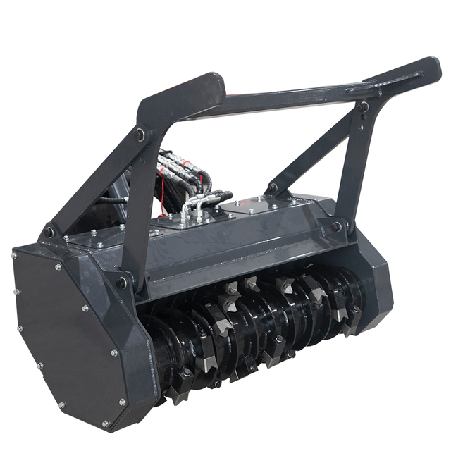 Forestry Mulcher Attachments Land Clearing Machine Tree Branch Forest Flail Mulcher Mower for Mini Skid Steer Loaders