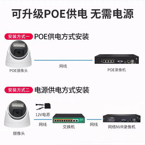 กล้องโดม IP แบบสองแสงเต็มสี Xiongmai Smart, ระบบจดจำใบหน้า, การตรวจสอบระยะไกลผ่านมือถือ M237 - Product Image 5