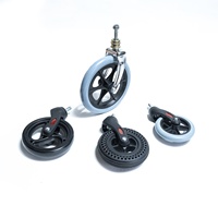 Rueda delantera para silla de ruedas, accesorio de silla de ruedas