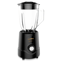 AKANE A.81465 Elektrische blender 500W 1,5L glazen kan 24000RPM 4-in-1 elektrische blender/mixer met snelle start en eenvoudige reiniging
