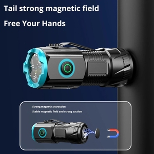 <span class=keywords><strong>Mini</strong></span> Linterna LED Portátil Multifuncional con Clip Magnético <span class=keywords><strong>para</strong></span> Sombrero, Doble Fuente <span class=keywords><strong>de</strong></span> Luz, <span class=keywords><strong>para</strong></span> Exteriores, <span class=keywords><strong>Estudio</strong></span> Fotográfico - Product Image 5