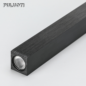 PULUOTI Nuovo design in alluminio di lusso appeso bianco nero coperta soggiorno <span class=keywords><strong>moderno</strong></span> <span class=keywords><strong>lampadario</strong></span> - Product Image 5