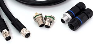 Conector de Sensor M12 Macho de 4/8 Pines, IP67 Impermeable, Contacto de Latón, Carcasa de PC, 2A 6A, Video/Audio - Product Image 3