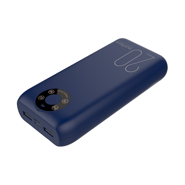 20000mAh 2.4A Plastic Mobile Power Bank Portable Charger New Consumers Electronic Technology Products for All Smart Cell Phones