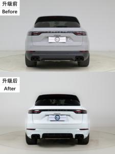 Kit de Carrocería para <span class=keywords><strong>Porsche</strong></span> <span class=keywords><strong>Cayenne</strong></span> 2018 2019 2020 2021 <span class=keywords><strong>2022</strong></span> 2023 9Y0.1 Antiguo a Nuevo 9Y0.2 GTS 2025 - Product Image 5