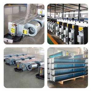 Máy làm lạnh nước làm mát bằng không khí Giấu Trần Máy làm lạnh nước đơn vị cuộn dây Quạt - Product Image 5