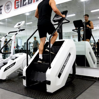 Appareil de fitness commercial pour salle de sport : Simulateur d'escalade électrique, Stepmill, avec écran LED et moniteur de fréquence cardiaque