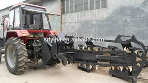 Hiệu Quả Cao Ditcher Điện Trencher Máy Đào Đĩa Tay Mini Trencher Trenching Máy - Product Image 5