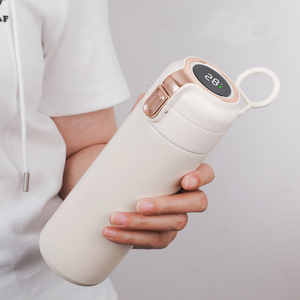 Instock Led Show Temperature Show Outdoor Stainless Steel Custom <b>Travel</b> Sports Water Bottles With Handle Lid - Product Image 2