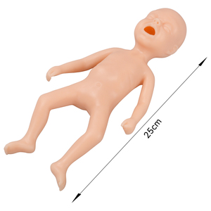 Modèle d'enfant prématuré de 24 semaines, <span class=keywords><strong>mannequin</strong></span> d'entraînement en silicone durable pour l'injection et l'intubation - Product Image 4