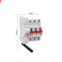 Disjoncteur Smart Life 4G WIFI, télécommande sans fil, monophasé 230V, 2P, 10 - 125A