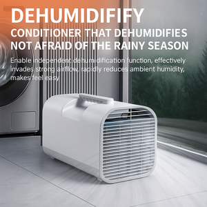 Climatiseur <span class=keywords><strong>portable</strong></span> AC/DC 4800 BTU 2025 pour extérieur, chauffage, contrôle à distance par application, fonctions intelligentes, utilisation en voiture, camping-car, pièce, <span class=keywords><strong>solaire</strong></span> - Product Image 3