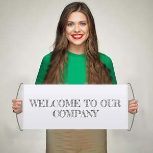 Kit de bannière en PVC extensible léger et portable double face, personnalisable pour les fêtes d'anniversaire - Product Image 4