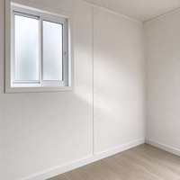 Maison mobile préfabriquée, bâtiment à ossature métallique portable pour logement temporaire
