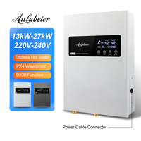 Calentador de Agua Eléctrico Instantáneo Multipunto con Suministro Trifásico de 220-240V para Villas y Hoteles