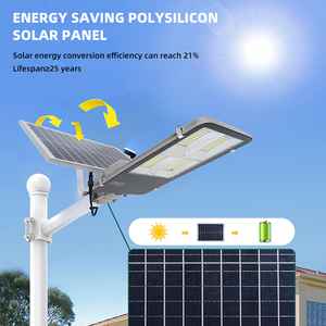 Lámpara Solar de Calle con Control Remoto para Exteriores, Impermeable IP65 de Alto Brillo, Luz Led Solar de 100W, 200W, 300W, 400W - Product Image 4