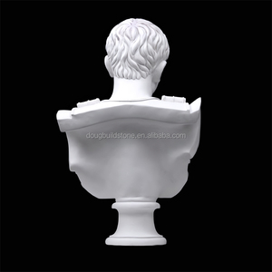 Home Decor Precise Hand Carved Classical Julius Augustus <strong>Caesar</strong> Stone <strong>Statue</strong> White Marble Sculpture Egypt Stone <strong>Statue</strong> - Product Image 2