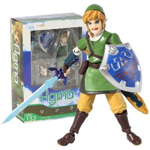 Figurine en PVC The Legend of Zelda Skyward Sword <span class=keywords><strong>de</strong></span> 14cm Link Figma 153 Accessoires interchangeables - Product Image 1