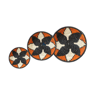 Décoration murale en jonc de mer Panier en jonc de mer Décoration murale à suspendre - Product Image 2