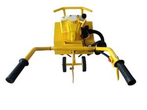 Бензиновый мотоблок 48F 2 тактный 62cc желтый ручной культиватор для использования в фермерском саду - Product Image 5