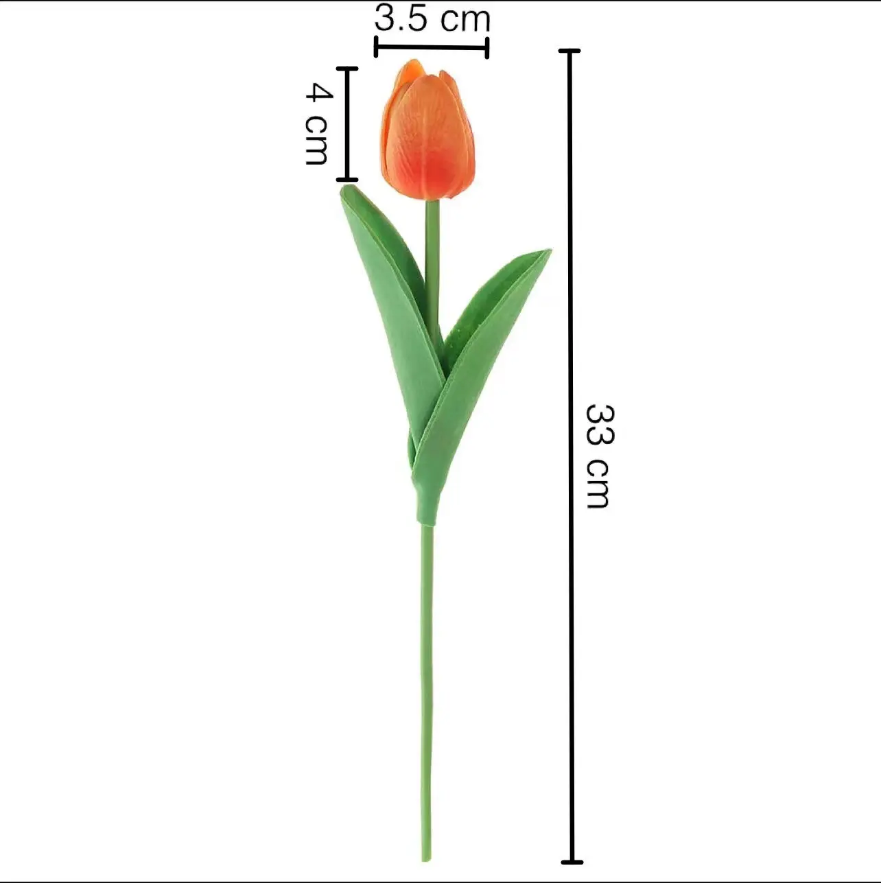 Venta caliente barato PU flores artificiales tulipán para el hogar boda flores decorativas