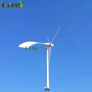 Générateur d'aimant d'éolienne horizontale hybride solaire, petite éolienne 1kw, générateur d'éolienne 10kw 48 volts