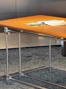 Bền thân thiện với môi trục quang học rắn gỗ hội nghị bàn văn phòng bàn Dài Bảng hiện đại ánh sáng sang trọng bàn làm việc đàm phán - Product Image 3