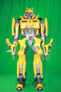 Disfraz de Robot <span class=keywords><strong>Transformer</strong></span> para Fiestas y Cosplay, Traje Clásico de <span class=keywords><strong>Bumblebee</strong></span> para Actuaciones en Escenario - Product Image 5