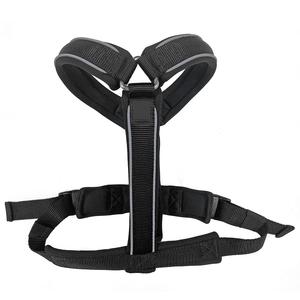 犬用引きハーネス調整可能犬用ハーネスソフトネオプレンパディング犬用ベストそりランニングジョギング用 - Product Image 5