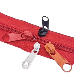 Bán Buôn Dập Nổi Không Khóa Dây Kéo Thanh Trượt Kéo Kích Thước 3 #5 #8 # Thiết Kế Hiện Đại Nickel-Miễn Phí Kẽm Hợp Kim Kim Loại - Product Image 1