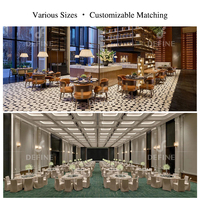Solution tout-en-un pour l'ameublement de restaurant, ensemble de table et de chaises de salle à manger modernes et personnalisées pour les projets d'hôtels et de cantines