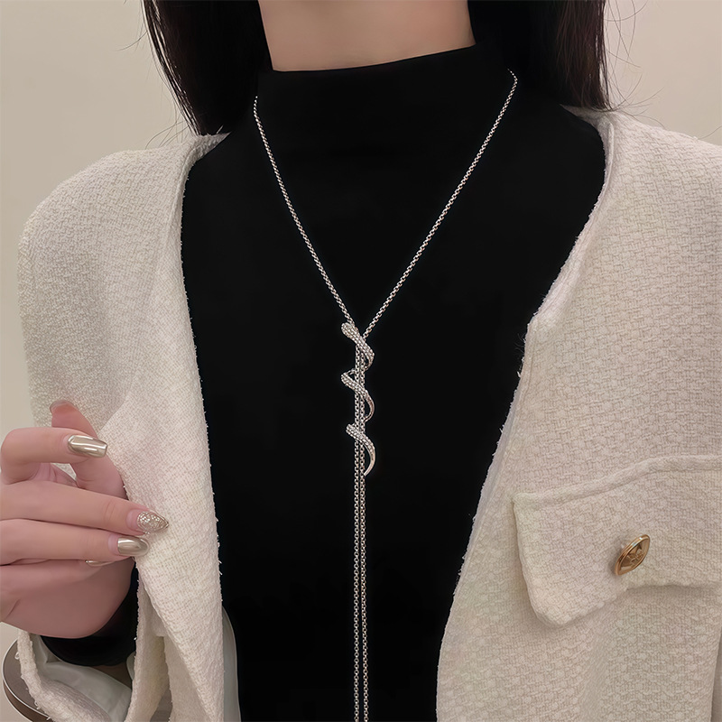 1032 Small Snake Necklace (Gold)