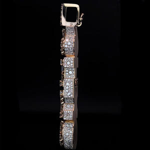 Colgante Personalizado con Inicial de Letra, Moissanita VVS, Plata de Ley 925, Estilo Hip Hop Iced Out, Joyería para Raperos - Product Image 1