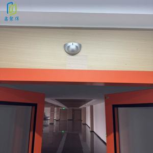 <span class=keywords><strong>Puerta</strong></span> Eléctrica Plana Moderna de Alta Calidad, Automática Bidireccional con Purificación por Inducción, de Acero Galvanizado con Ventana de Vidrio - Product Image 4