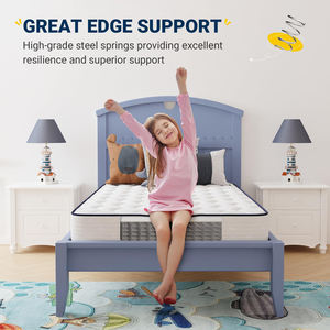Matelas à ressorts compressé en gros de Chine pour dormir taie d'<span class=keywords><strong>oreiller</strong></span> Bonnell matelas à ressorts hélicoïdaux matelas Queen et avec sommier - Product Image 4