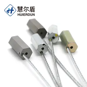 HED-CS111cable 씰 iso/pas 17712 케이블 씰 보안 공급 체인 케이블 씰 블루 컬러