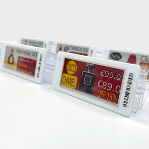 Etiqueta Electrónica de Precio Personalizada con Pantalla E-Ink de 2.9 Pulgadas, Cuatro Colores, con ESL, Sin Marca, para Estación Inteligente - Product Image 1