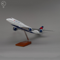 Maquette d'avion, 47cm, modèle d'avion amorphe 1/150 à 747, Delta Air line, bonne qualité, nouveauté 400