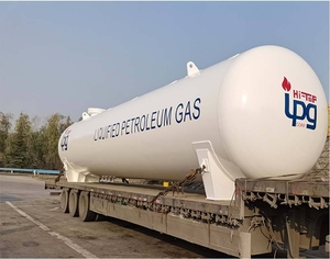 Semi-<span class=keywords><strong>remorque</strong></span> en acier pour GPL, <span class=keywords><strong>remorque</strong></span> de camion de 60 m pour gaz spéciaux, directement de l'usine - Product Image 1