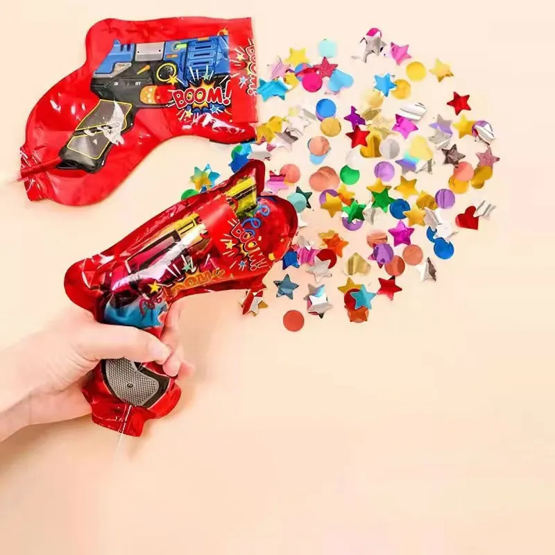 Wholesale Balloons Globos Foil Helium Confetti Gun Party Balloons Decorations For Birthday Suppliers