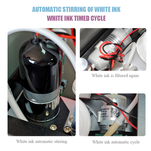 Hot Sale A3 A3+ Single XP600 Head DTF <strong>Printer</strong> with White Ink Circulation System for T-shirts Hats <strong>Logo</strong> Printing - Product Image 5
