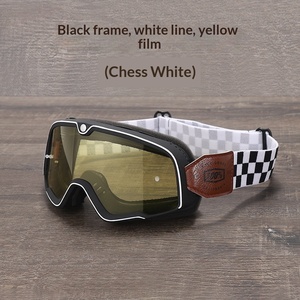 <span class=keywords><strong>Gafas</strong></span> de Motocicleta Estilo Retro, Lentes de PC de Marco Completo, Protección Contra el Viento y el Polvo, <span class=keywords><strong>Gafas</strong></span> Deportivas Resistentes a Impactos - Product Image 6