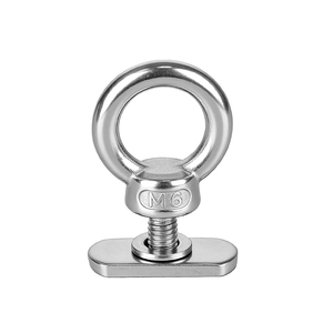 <span class=keywords><strong>Anneau</strong></span> de verrouillage coulissant en acier inoxydable 304 pour vis <span class=keywords><strong>à</strong></span> œil, pour fixation et levage <span class=keywords><strong>d</strong></span>'équipements sur rail - Product Image 1
