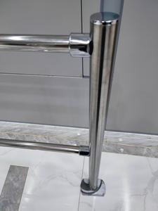 Barandilla de poste de barrera de acero inoxidable para supermercado con equipo de servicio de conector de plástico - Product Image 6