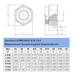 Tuerca hexagonal de acero al carbono de alta calidad, 120 Uds., tuercas hexagonales chapadas métricas con precios de fábrica competitivos, contratuerca al por mayor - Product Image 5