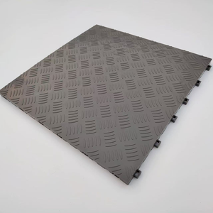 Piso de sala de lavado de coches de PVC de alta gama, tienda de belleza, placa de cubierta sólida, drenaje de suelo grueso, rejilla empalmada, características a prueba de fugas - Product Image 2