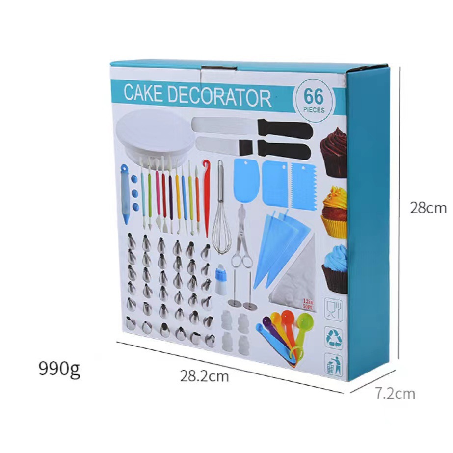 Silicone Baking Set Birthday Decoration Accessories Cream Cake Decorating Toolscake Decorating Supplies for DIY